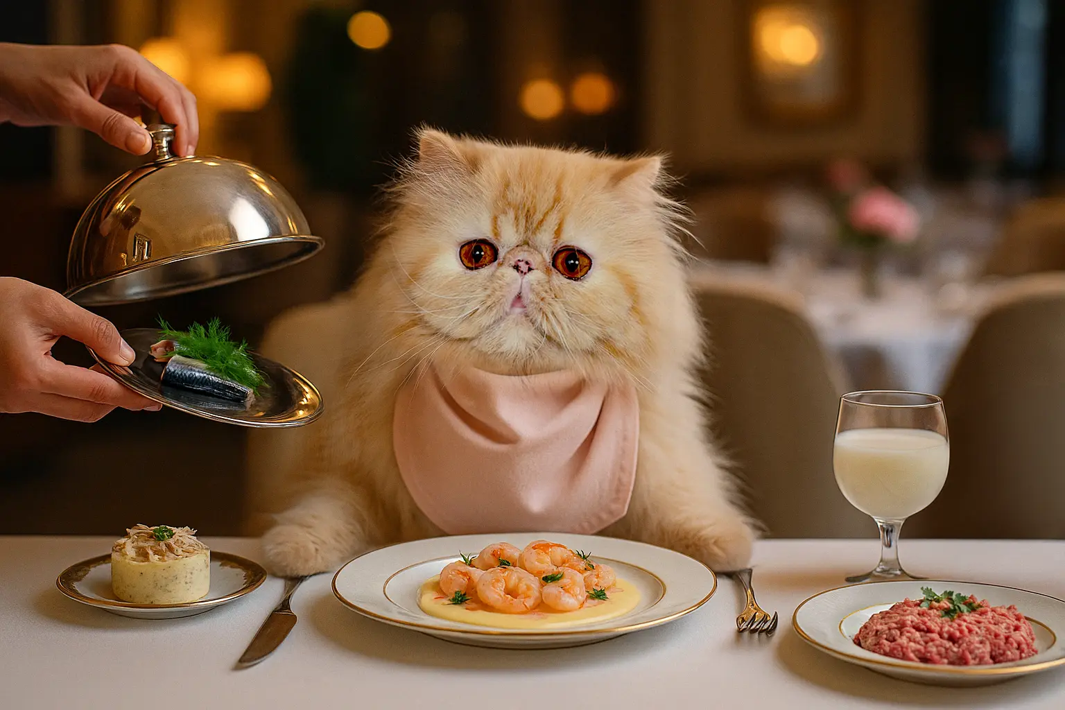 Chat persan : son alimentation